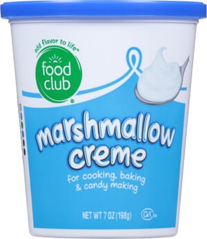 Food Club Marshmallow Creme 7 oz