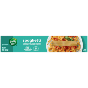 Food Club Spaghetti 8 oz