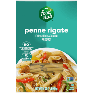 Food Club Penne Rigate 16 oz