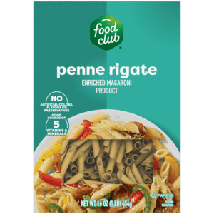 Food Club Penne Rigate 16 oz