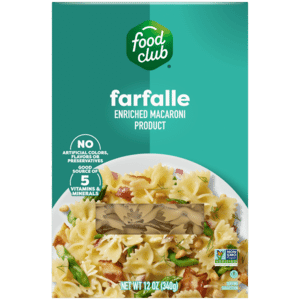 Food Club Farfalle 12 oz