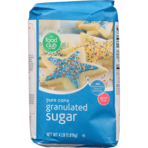 Food Club Granulated Pure Cane Sugar 4 lb