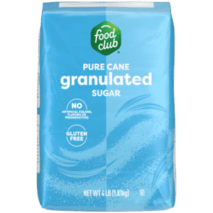 Food Club Pure Cane Granulated Sugar 4 lb