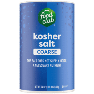 Food Club Coarse Kosher Salt 24 oz