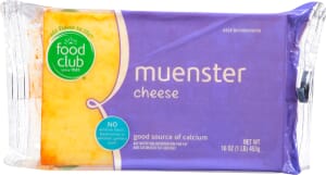 Food Club Muenster Cheese 16 oz