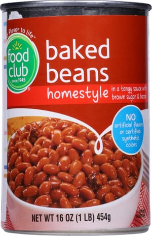 Food Club Homestyle Baked Beans 16 oz