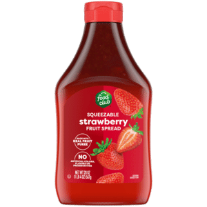 Food Club Squeezable Strawberry Fruit Spread 20 oz