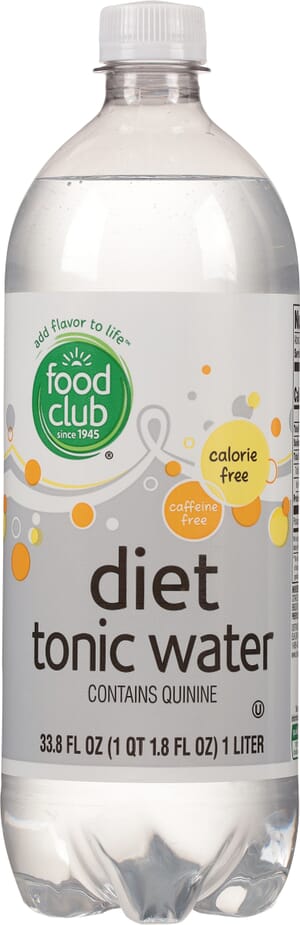 Food Club Diet Tonic Water 33.8 fl oz