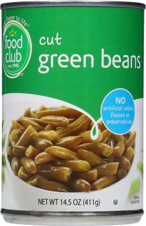 Food Club Cut Green Beans 14.5 oz