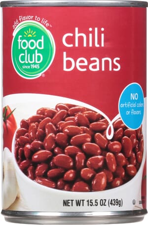 Food Club Chili Beans 15.5 oz