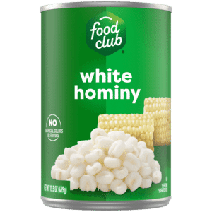 Food Club White Hominy 15.5 oz
