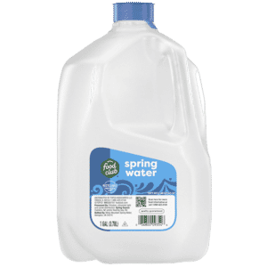 Food Club Spring Water 1 gal