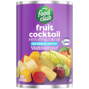 Food Club No Sugar Added Fruit Cocktail in Water 14.5 oz