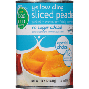 Food Club Essential Choice Sliced Yellow Cling Peaches 14.5 oz