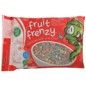 Fruit Frenzy  Sweetened Multi-Grain Cereal