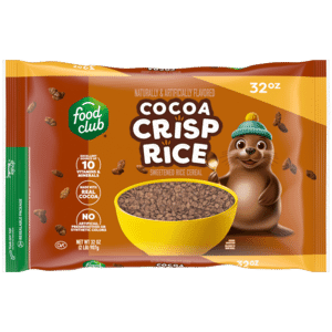 Food Club Cocoa Crisp Rice Cereal 32 oz