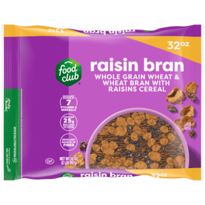 Food Club Raisin Bran Cereal 32 oz