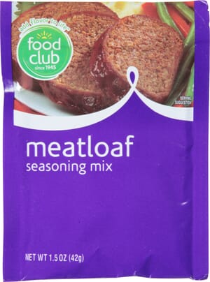 Food Club Meatloaf Seasoning Mix 1.5 oz