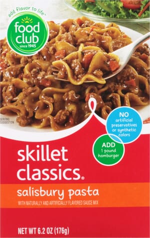 Food Club Salisbury Pasta Skillet Classics 6.2 oz