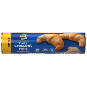 Food Club Flaky Butter Crescent Rolls 8 ea