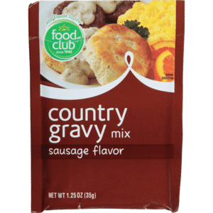 Food Club Sausage Flavor Country Gravy Mix 1.25 oz