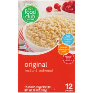 Original Instant Oatmeal