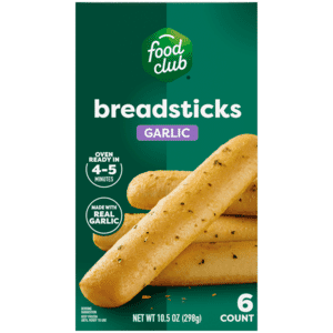 Food Club Garlic Breadsticks 6 Each