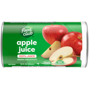 Food Club Apple Juice 12 fl oz
