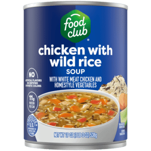 Food Club Chicken with Wild Rice Soup 19 oz