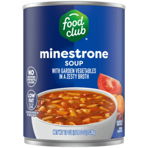 Food Club Minestrone Soup 19 oz