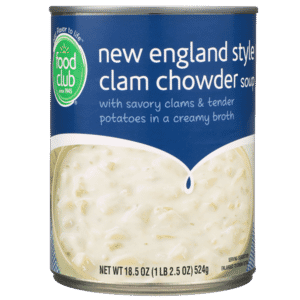 New England Style Clam Chowder Soup