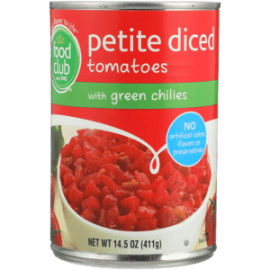 Petite Diced Tomatoes With Green Chilies