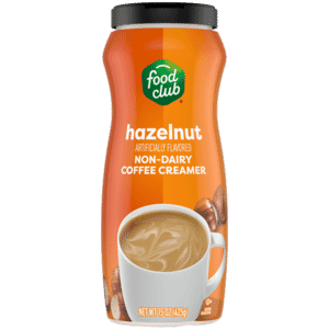 Food Club Non-Dairy Hazelnut Coffee Creamer 15 oz