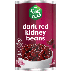 Food Club Dark Red Kidney Beans 40 oz