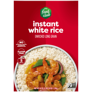 Food Club Enriched Long Grain Instant White Rice 42 oz