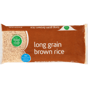 Food Club Long Grain Brown Rice 16 oz