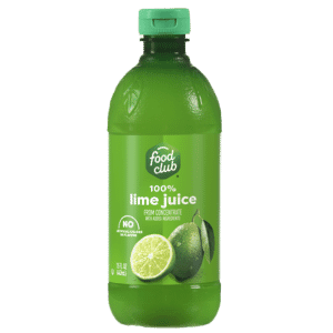 Food Club 100% Lime Juice 15 fl oz