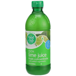 100% Lime Juice From Concentrate