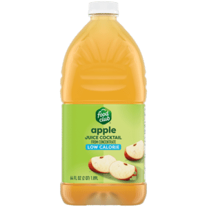 Food Club Low Calorie Apple Juice Cocktail from Concentrate 64 fl oz