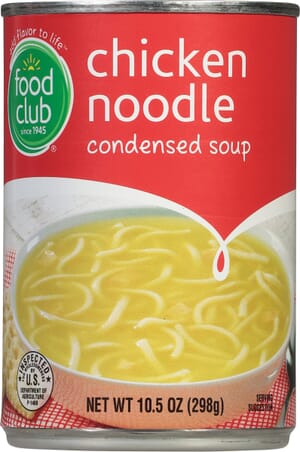 Food Club Chicken Noodle Condensed Soup 10.5 oz