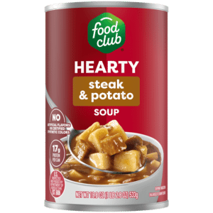 Food Club Hearty Steak & Potato Soup 18.8 oz