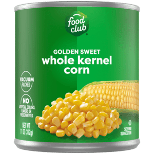 Food Club Golden Sweet Whole Kernel Corn 11 oz