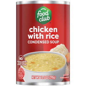 Food Club Chicken with Rice Condensed Soup 10.5 oz