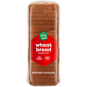 Food Club Round Top Wheat Bread 20 oz