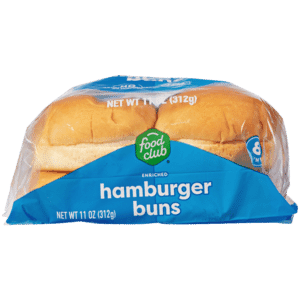 Food Club Enriched Hamburger Buns 8 Each