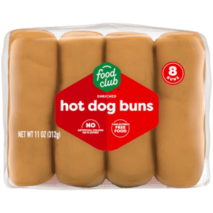 Food Club Enriched Hot Dog Buns 8 Each