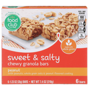 Peanut Sweet & Salty Chewy Granola Bars