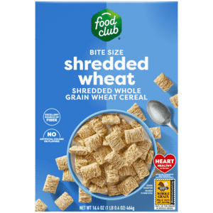 Food Club Shredded Wheat Bite Size Cereal 16.4 oz