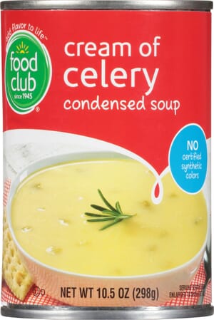 Food Club Cream of Celery Condensed Soup 10.5 oz