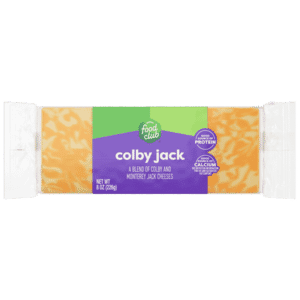 Food Club Colby Jack Cheese 8 oz